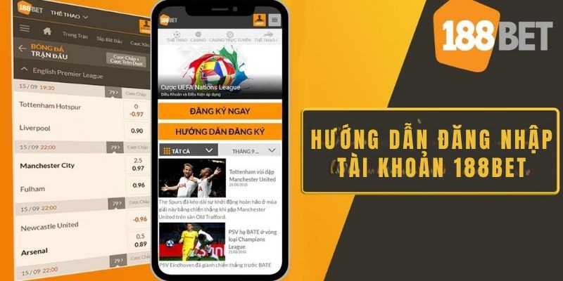 Đăng nhập 188BET đơn giản